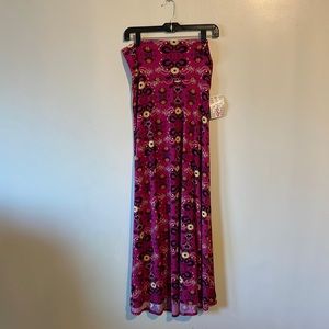 LulaRoe small maxi skirt